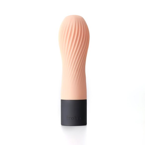 TENGA Iroha Zen - Hanacha superblød silikone vibrator (fersken)