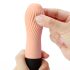 TENGA Iroha Zen - Hanacha superblød silikone vibrator (fersken)