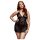 BACI Plus Size - blondedukke med halterneck - sort (XL-XXL)
