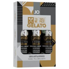 JO System Gelato - smagsmix glidecreme sæt - 3x30ml