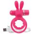 Screaming O Ohare - Genopladelig, Kanin Vibrerende Penisring (Pink)