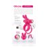 Screaming O Ohare - Genopladelig, Kanin Vibrerende Penisring (Pink)