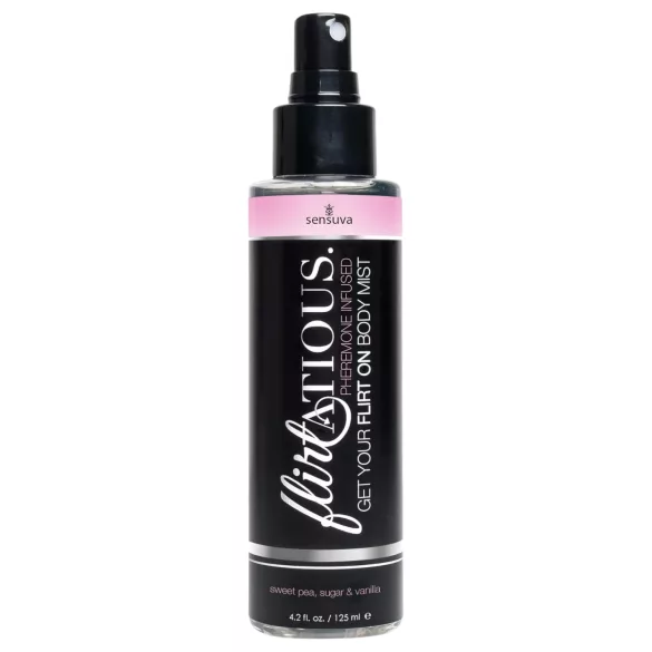 Sensuva Flirtatious - feromon bodyspray - vanilje - 125ml