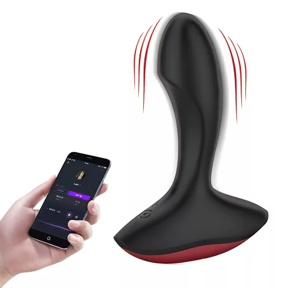 Magic Motion Solstice - App-styret prostatavibrator til mænd (sort)