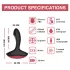 Magic Motion Solstice - App-styret prostatavibrator til mænd (sort)