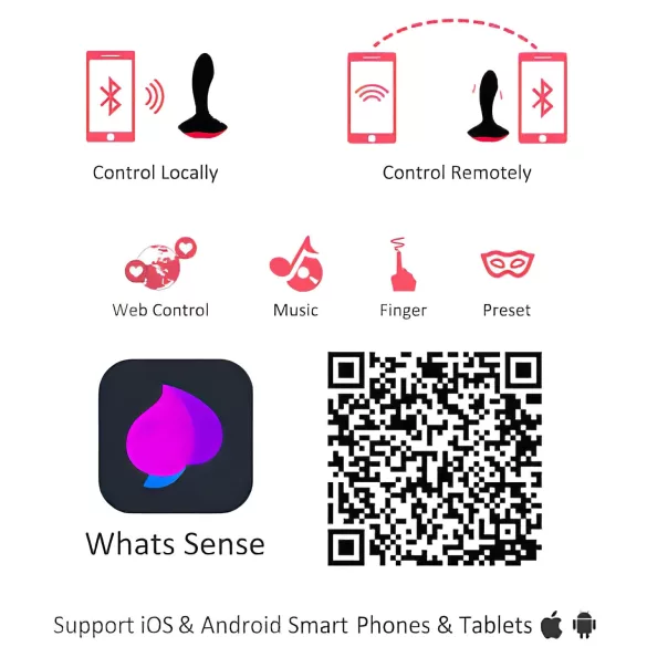 Magic Motion Solstice - App-styret prostatavibrator til mænd (sort)