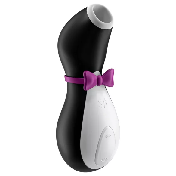Satisfyer Penguin - klitorisvibrator - trykbølger - sort/hvid