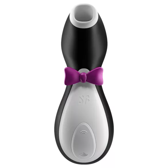 Satisfyer Penguin - klitorisvibrator - trykbølger - sort/hvid