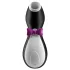 Satisfyer Penguin - klitorisvibrator - trykbølger - sort/hvid
