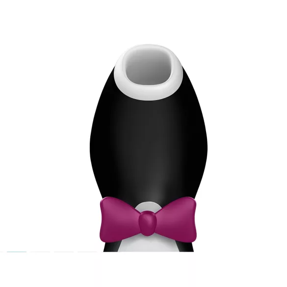 Satisfyer Penguin - klitorisvibrator - trykbølger - sort/hvid
