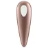 Satisfyer 1 Number One - klitorisvibrator med trykbølger - brun