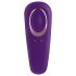 Satisfyer Double Classic - vandtæt, genopladelig parvibrator (lilla)