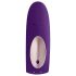 Satisfyer Double Plus Remote - trådløs, genopladelig parvibrator (lilla)