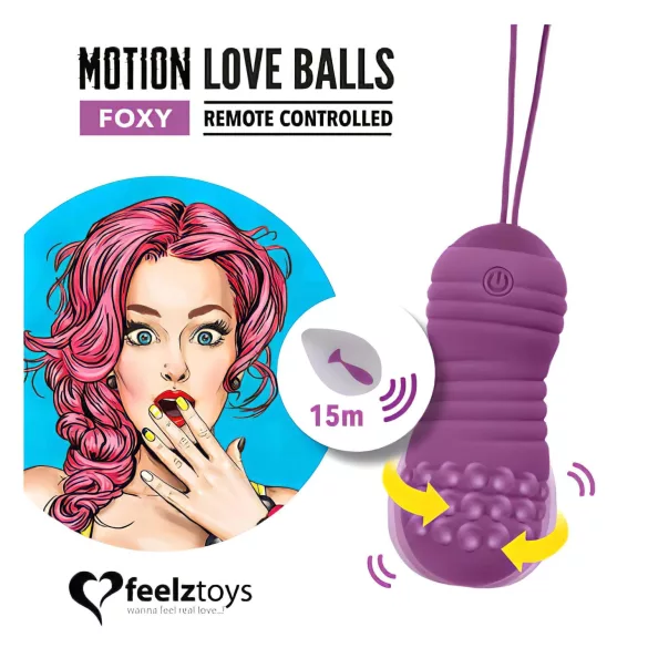 Feelztoys - vibratoræg - vandtæt - lilla