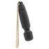 Bodywand Luxe - genopladelig mini-massager, sort