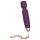 Bodywand Luxe - lille, kraftfuld vibrator (lilla)