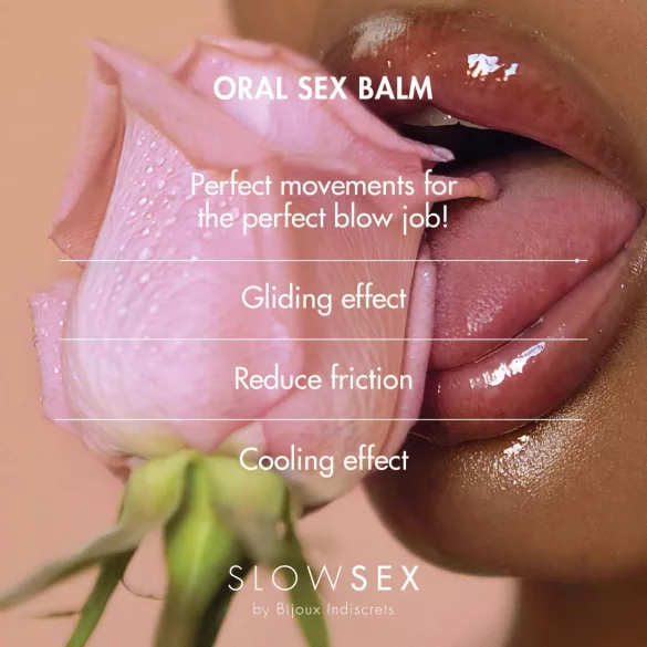 Slow Sex - oralsalve - kølende effekt - 10ml