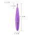 Zumio Soft - genopladelig klitorisvibrator (lilla)