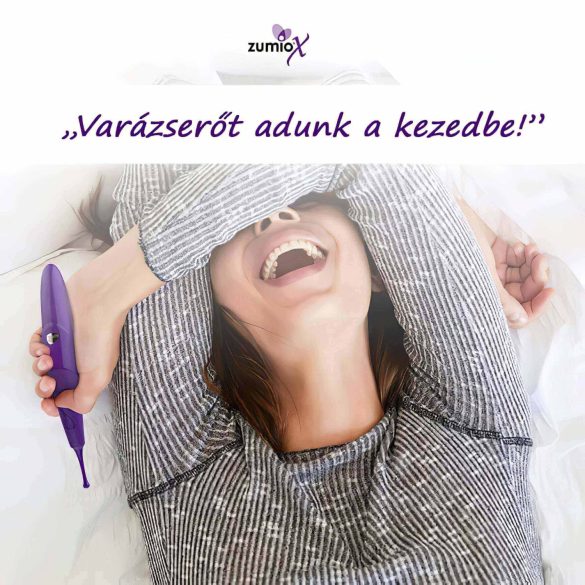 Zumio Soft - klitorisvibrator med batteri - lilla