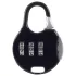 LOCK A WILLY - penisbur med lås - silikone - sort