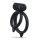 B SWISH Bcharmed - Vibro-penisring, sort