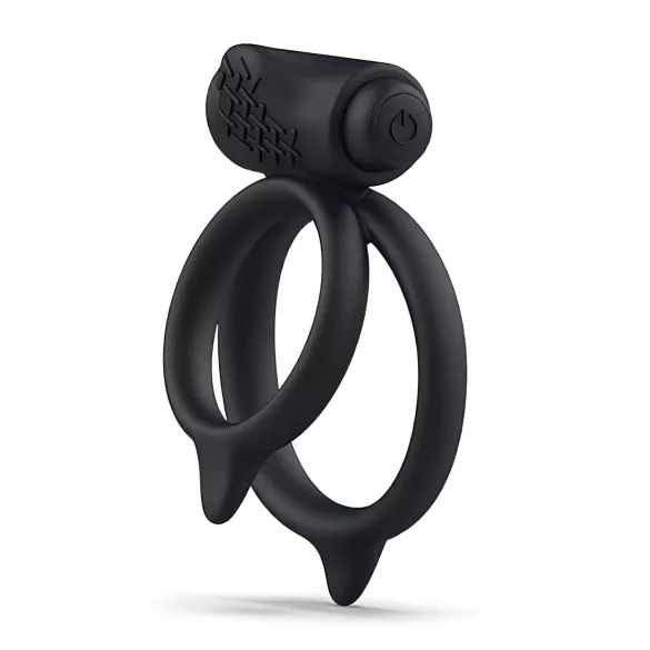 B SWISH - penisring med vibrator - sort