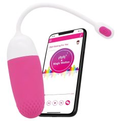   Magic Motion Vini - Vibroæg med app-styring - Silikone - pink/hvid