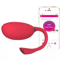Magic Motion Fugu - bærbart app-styret vibratoræg (rød)