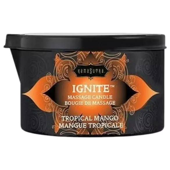 Kama Sutra - vegansk massagelys - mango duft - 170g