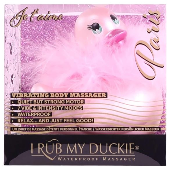 My Duckie Paris 2.0 - vandtæt ande-klitorisvibrator (pink)