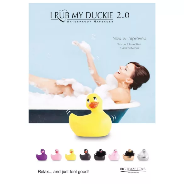 My Duckie Paris 2.0 - klitorisvibrator - sølv