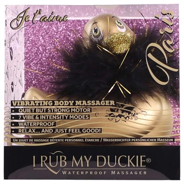 My Duckie Paris 2.0 - klitoris vibrator (guld)