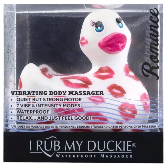 My Duckie Romance 2.0 - vandtæt klitorisvibrator (hvid/pink)