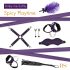 RS Soiree Kinky Me Softly - BDSM binding sæt - lilla (7 dele)