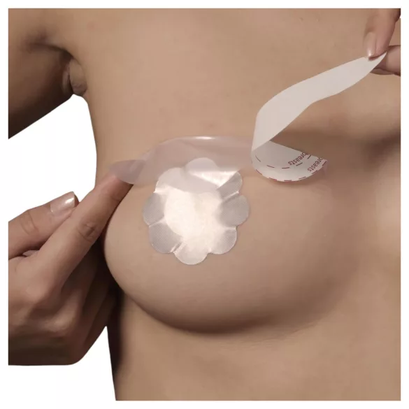 Bye Bra - usynlig brystløfter tape - D-F skåle - pink - 6 stk