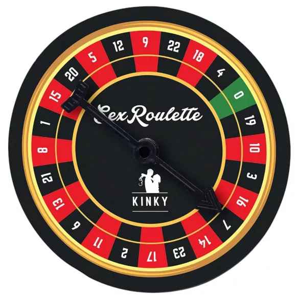 Sex Roulette Kinky - sexspil - voksen brætspil - 10 sprog