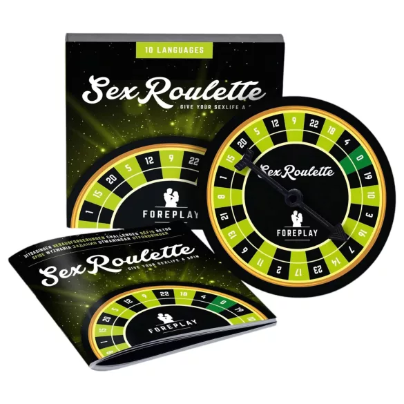 tease & please - Sex Roulette Foreplay - Rulett-brætspil til par
