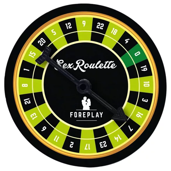 tease & please - Sex Roulette Foreplay - Rulett-brætspil til par