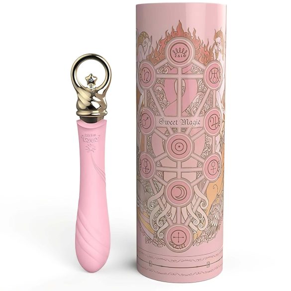 ZALO Courage Heating - g-punktsvibrator med varme - genopladelig - pink