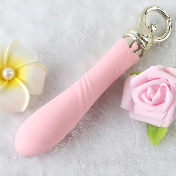 ZALO Courage Heating - g-punktsvibrator med varme - genopladelig - pink