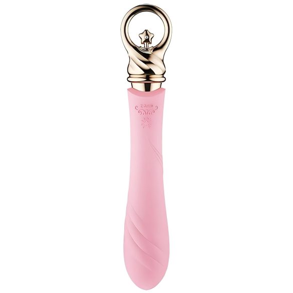 ZALO Courage Heating - g-punktsvibrator med varme - genopladelig - pink