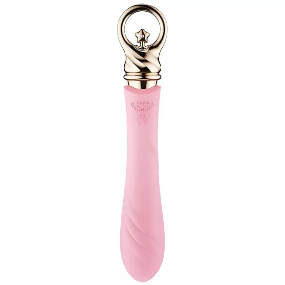 ZALO Courage Heating - g-punktsvibrator med varme - genopladelig - pink