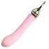 ZALO Courage Heating - g-punktsvibrator med varme - genopladelig - pink