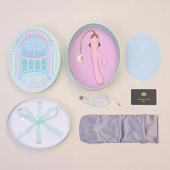 ZALO Ichigo Rabbit - App-styret luksusvibrator (pink)