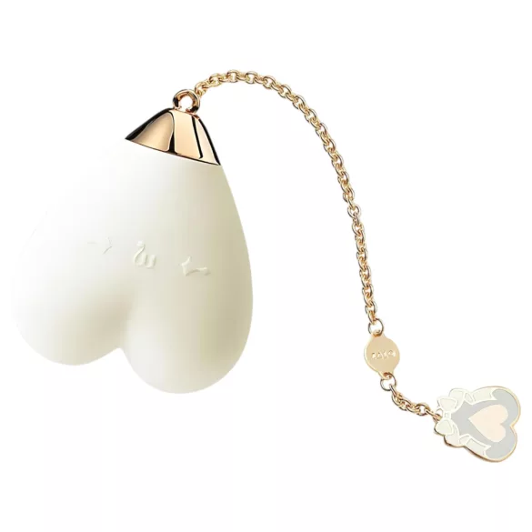 ZALO Baby Heart - smart vandtæt klitoris vibrator (hvid)