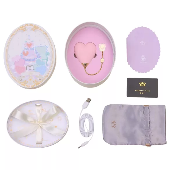 ZALO Baby Heart - App-styret klitorisvibrator (lilla)