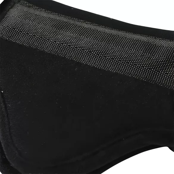 Sportsheets Plus Size - justerbar sele til underkropslegetøj (sort)