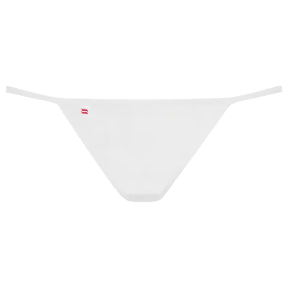 Obsessive Luiza - tanga - blomstermønster - hvid