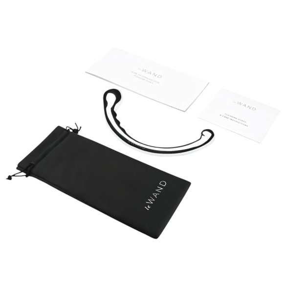 Le Wand - dobbeltender dildo - rustfrit stål - sølv