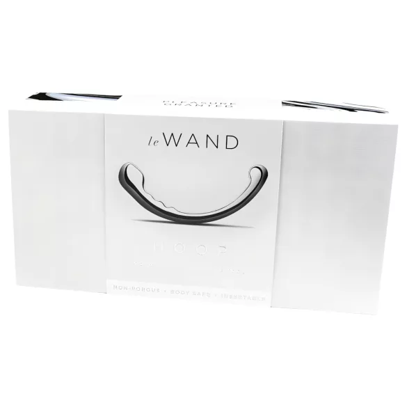 Le Wand - dobbeltender dildo - rustfrit stål - sølv